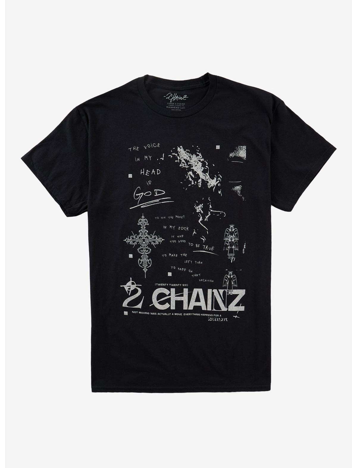 2 Chainz Voice In My Head T-Shirt - US 3836