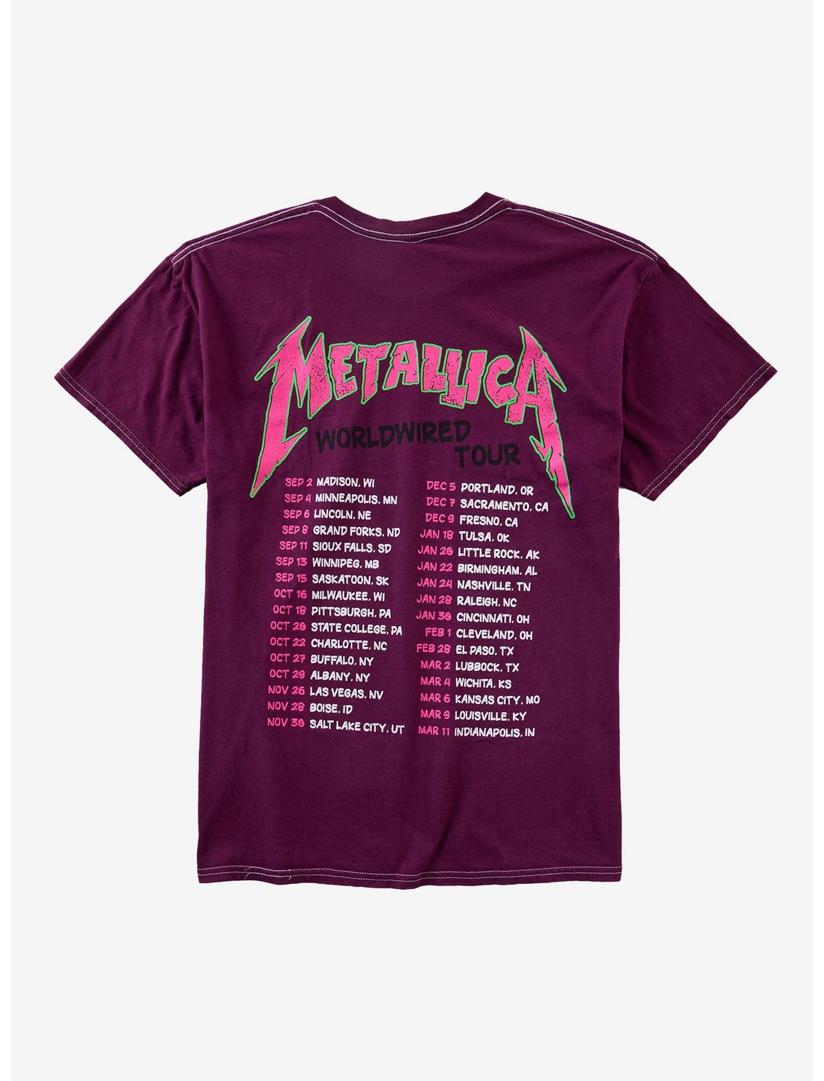 Metallica Reaper WorldWired Tour T-Shirt - US 0752