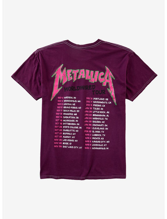 Metallica Reaper WorldWired Tour T-Shirt - US 0752