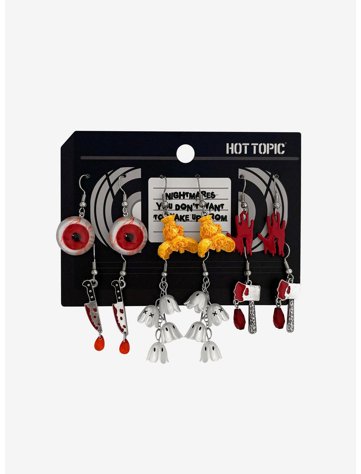 Horror Movie Club Drop Earring Set - US 8574