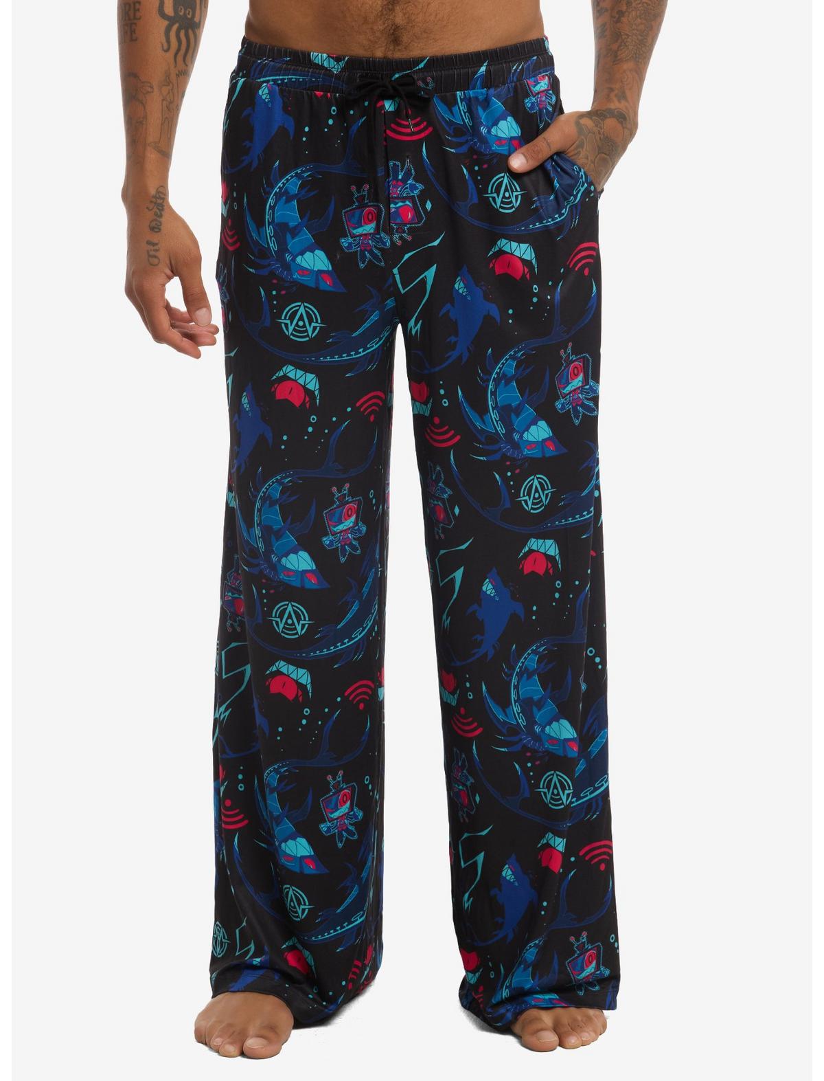Hazbin Hotel Vox Shark Pajama Pants - US 9970