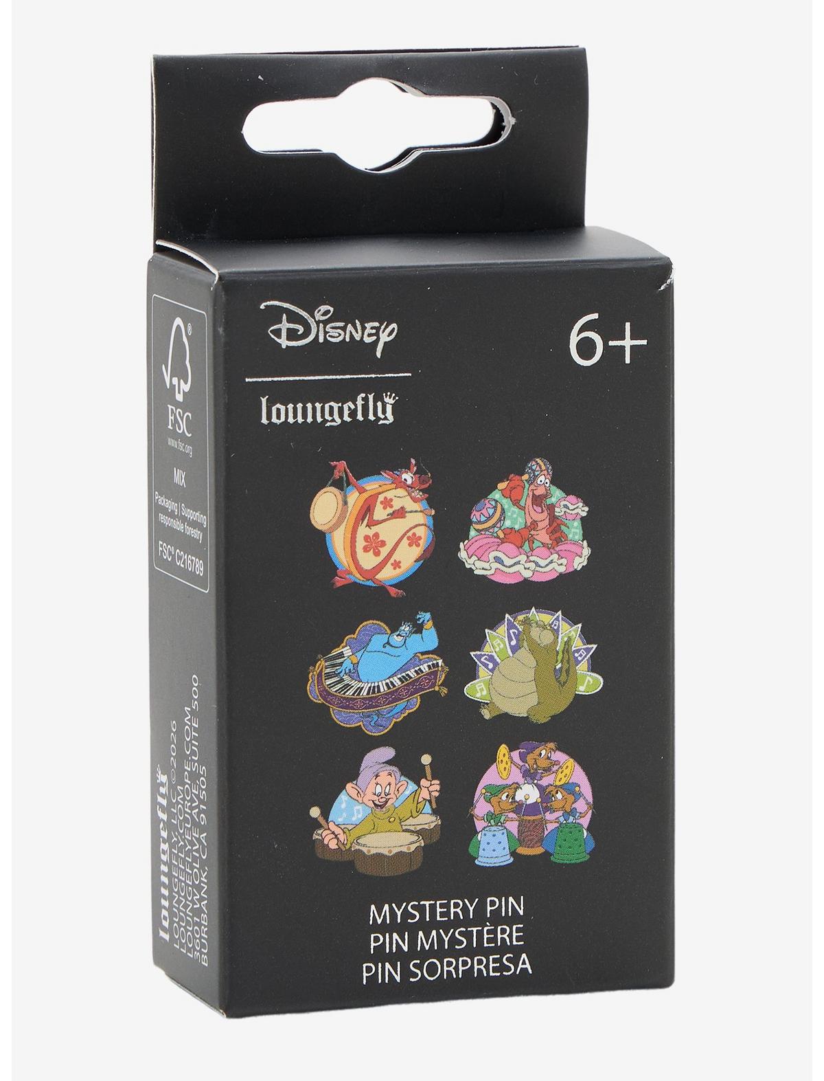 Disney Loungefly Musical Sidekicks Blind Box Enamel Pin Hot Topic Exclusive - US 8522
