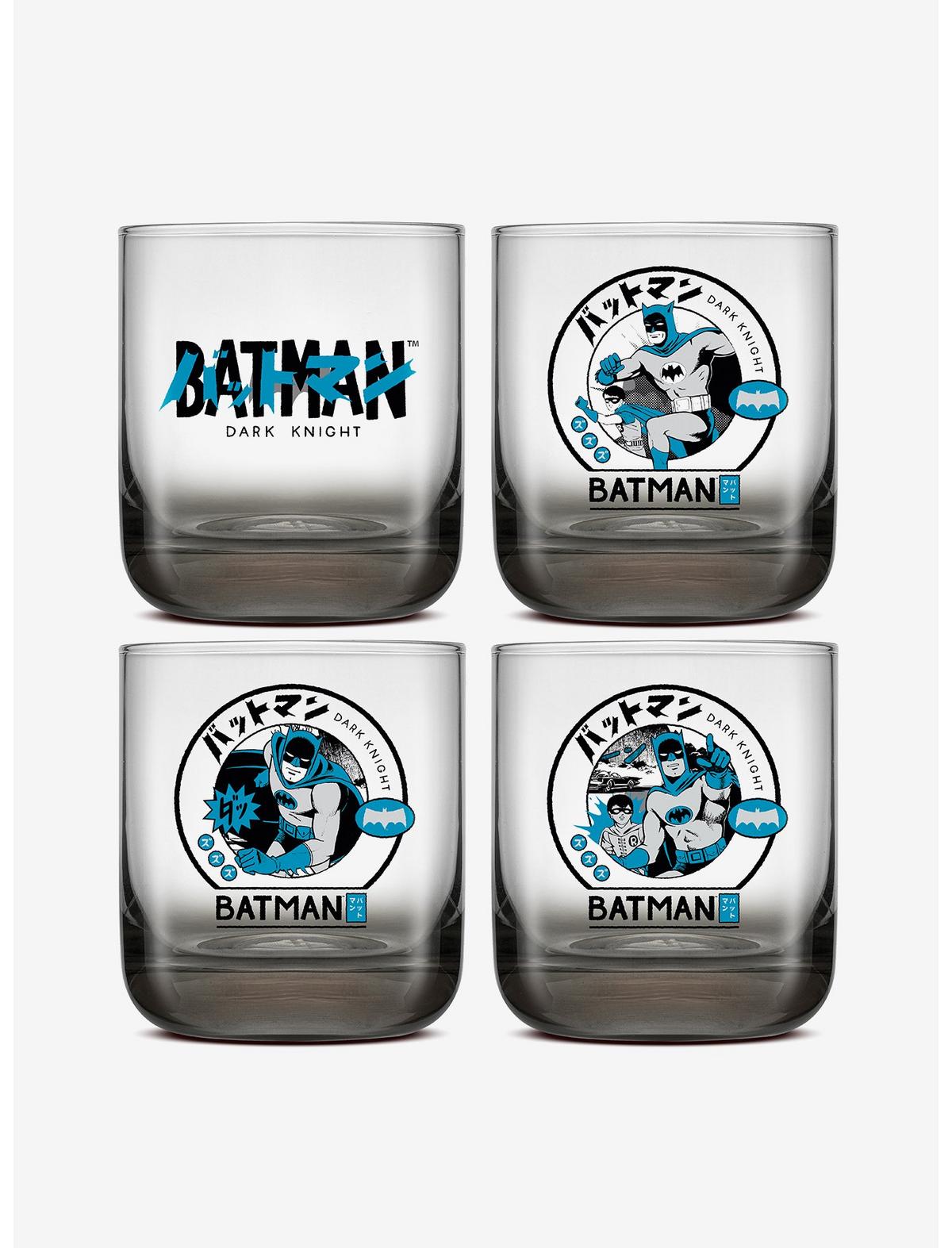 DC Comics Batman Gotham City Noir Glass Set - US 8704