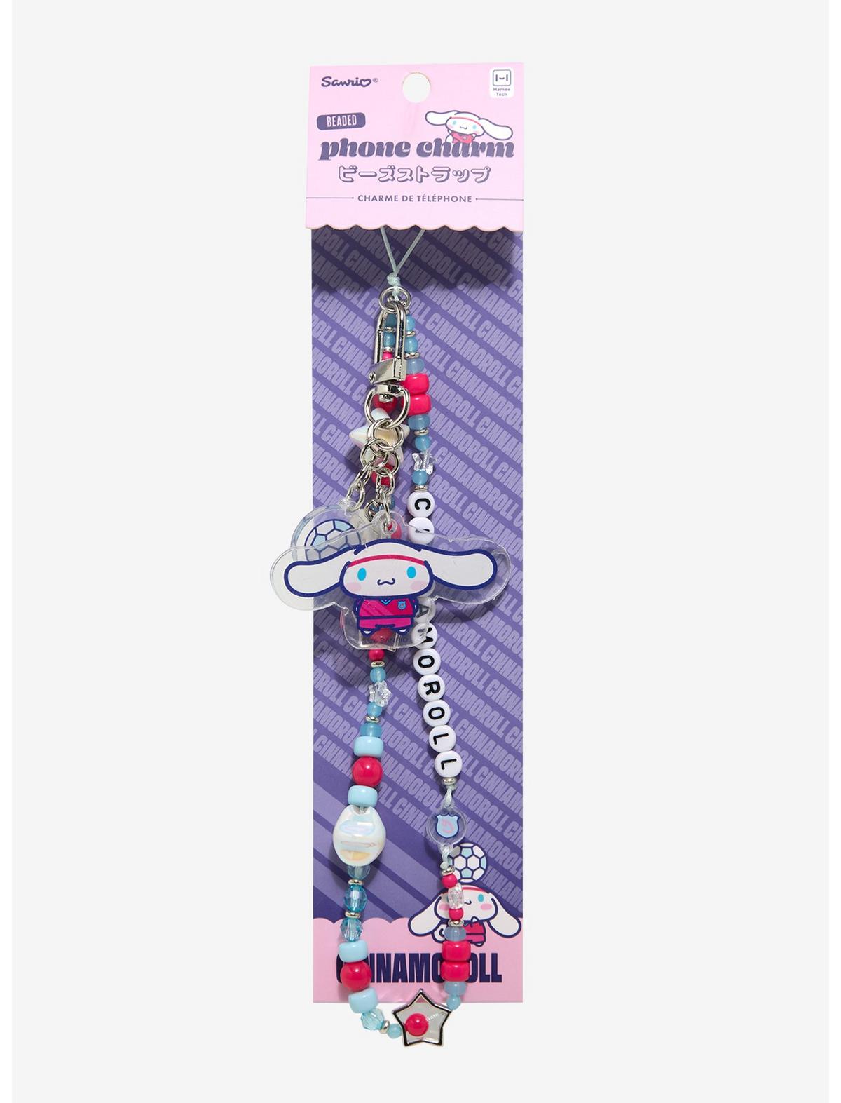 Hamee Cinnamoroll Soccer Bead Phone Charm - US 1163