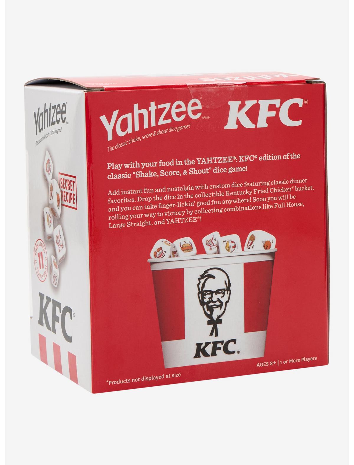 KFC Edition Yahtzee Game - US 7444