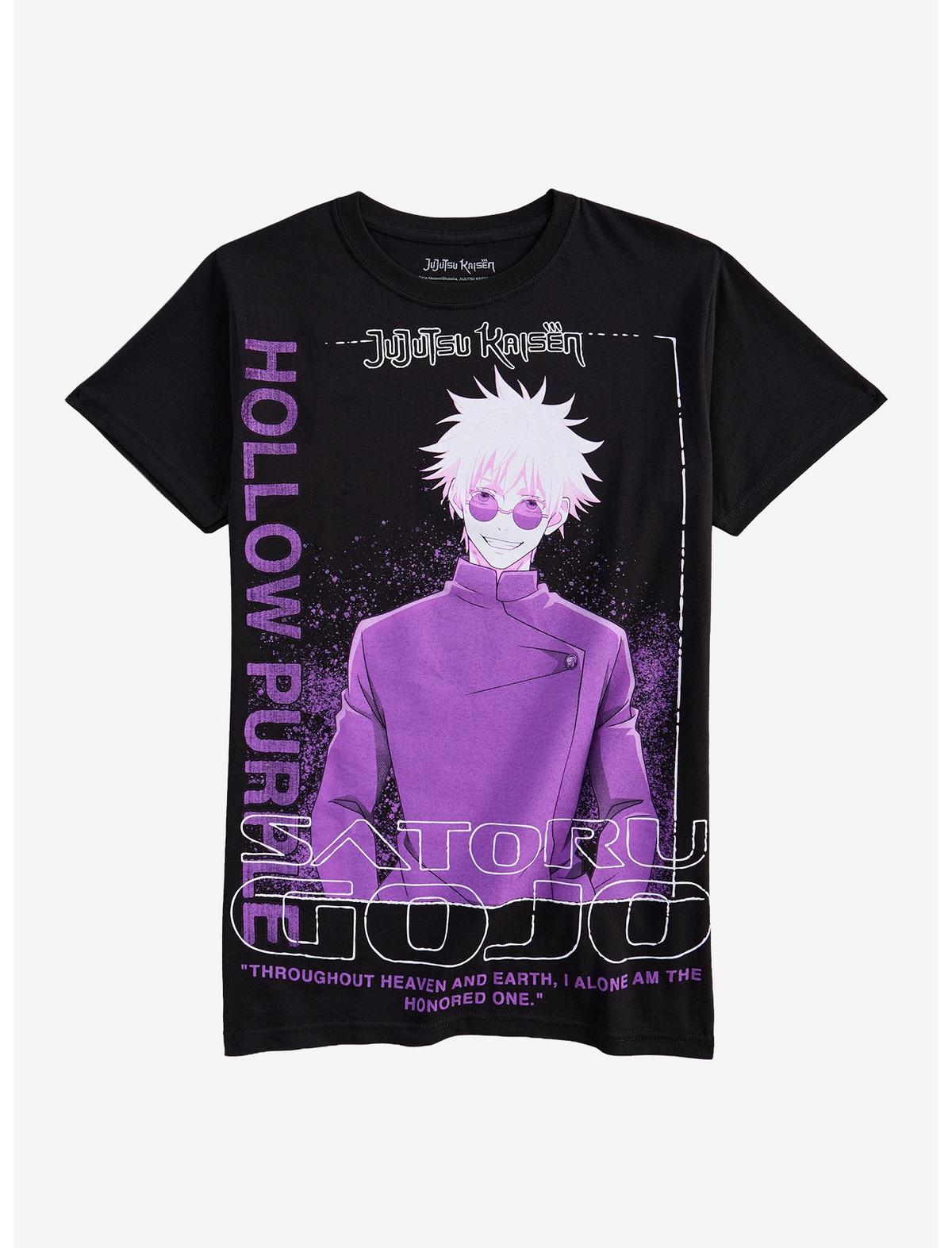 Jujutsu Kaisen Gojo Hollow Purple T-Shirt - US 4521