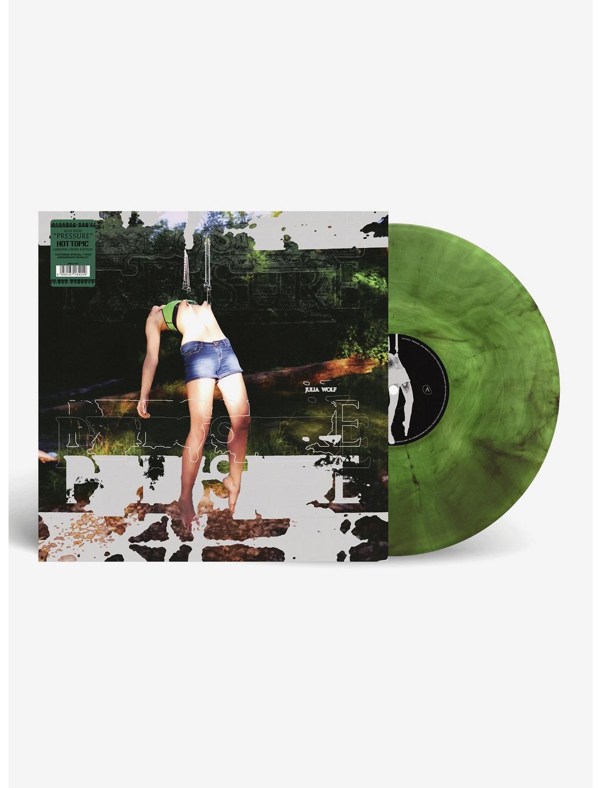 Julia Wolf PRESSURE (Limewire Green Smoke) Vinyl LP Hot Topic Exclusive - US 4178