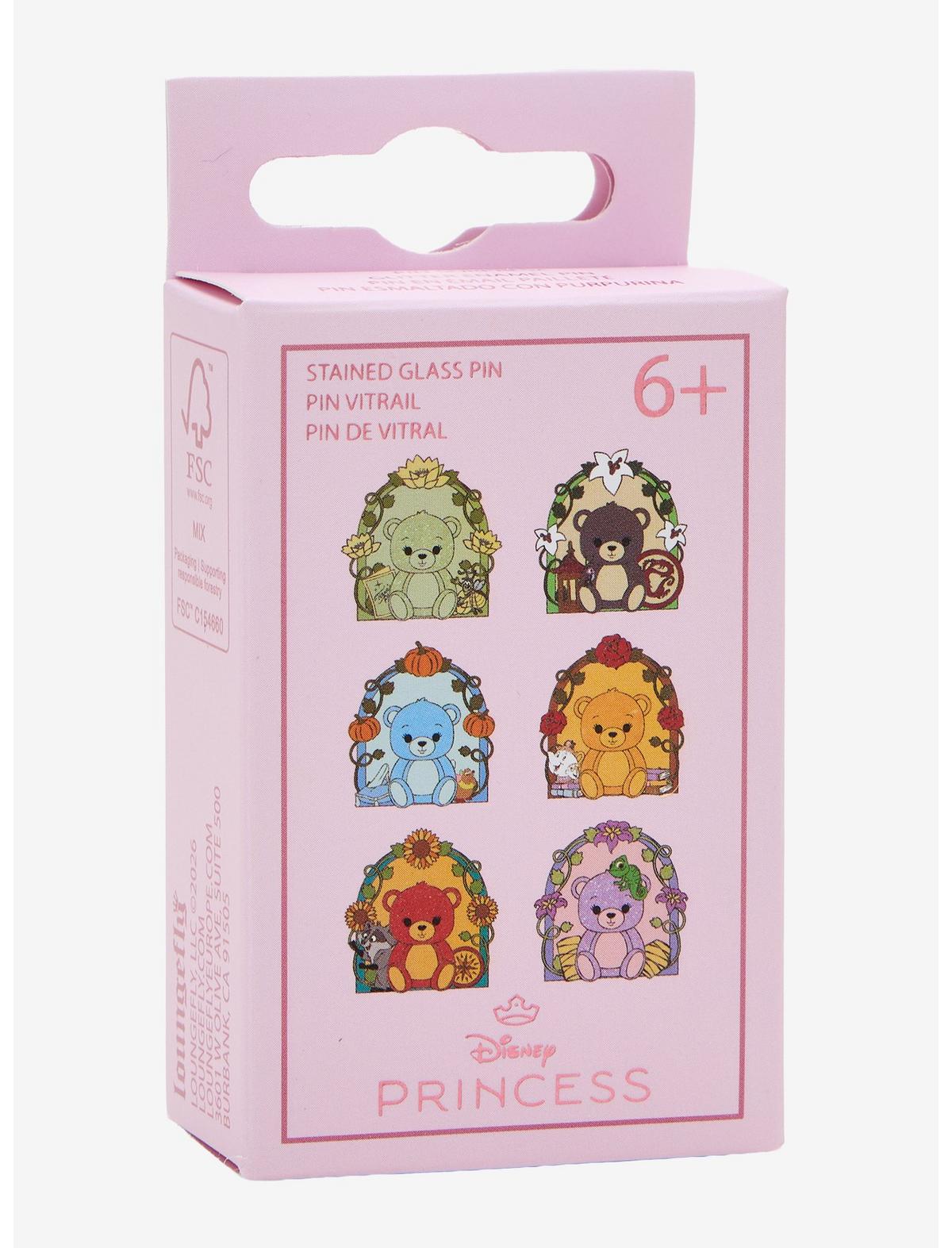 Loungefly Disney Princess Bear Blind Box Enamel Pin Hot Topic Exclusive - US 7629
