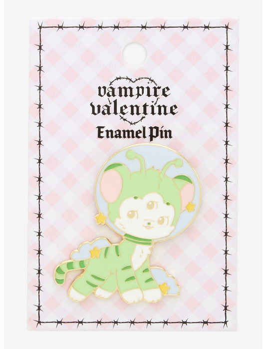Alien Cat Astronaut Enamel Pin By Vampire Valentine - US 6775