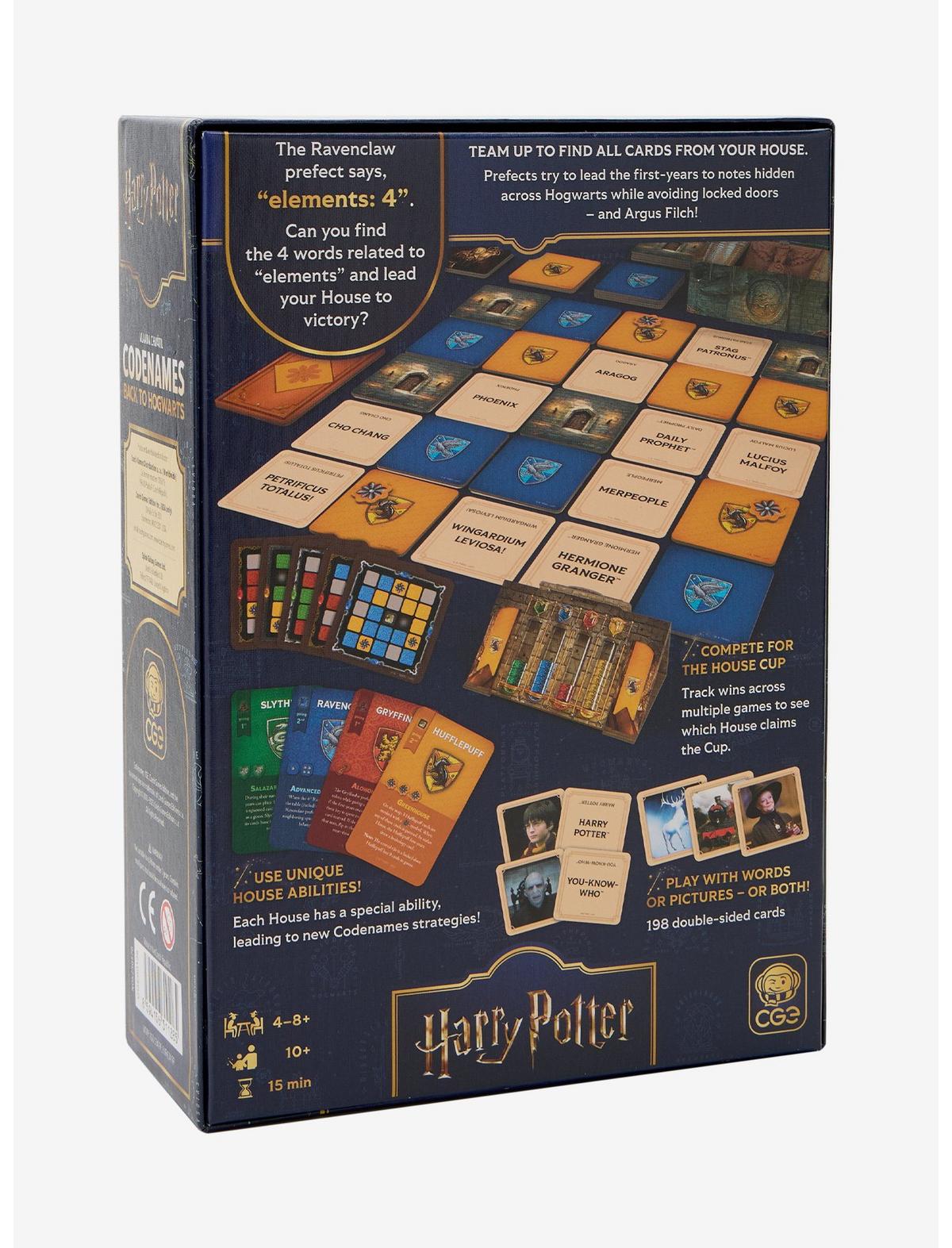 Codenames: Back To Hogwarts Game - US 3987