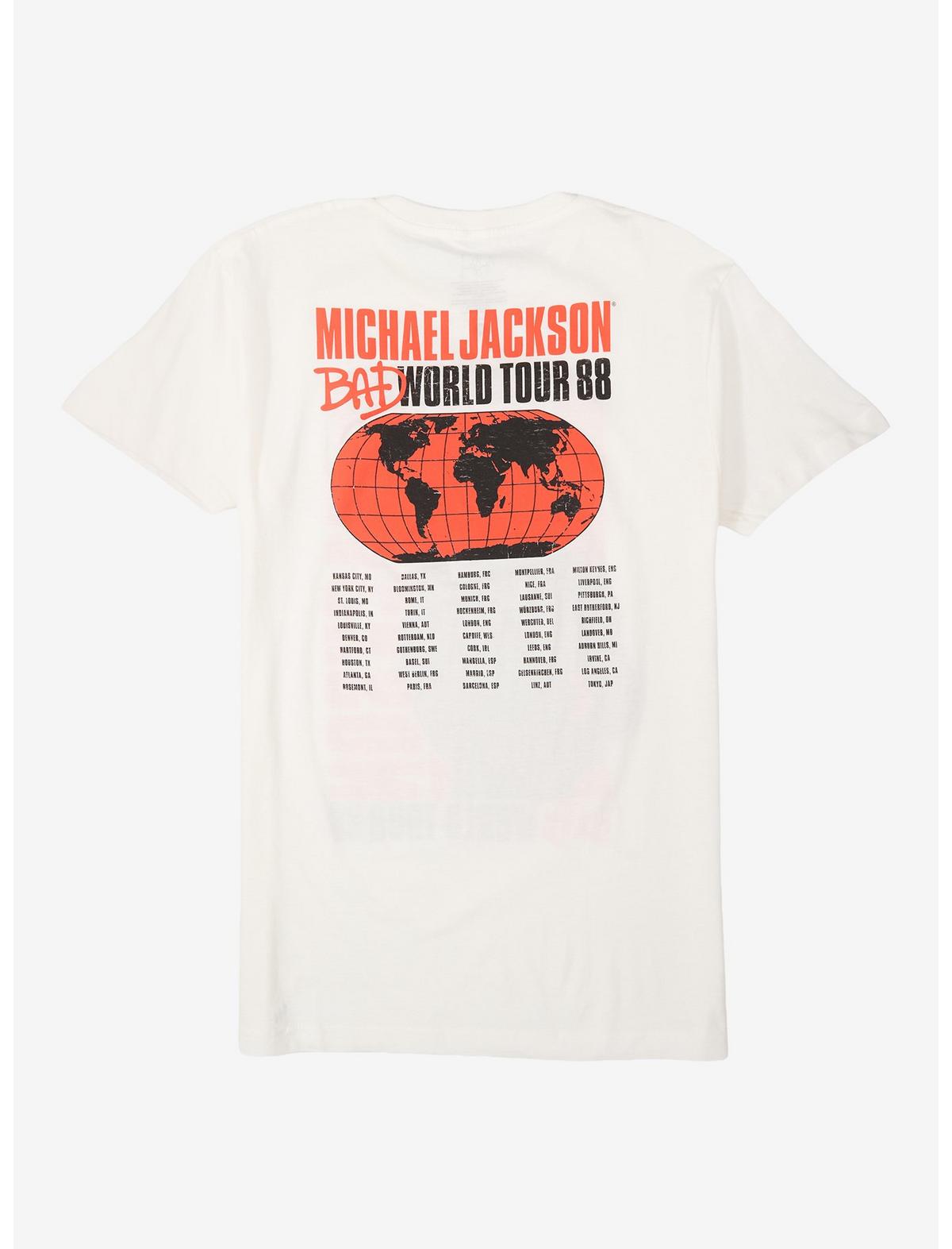 Michael Jackson Bad World Tour T-Shirt - US 0879