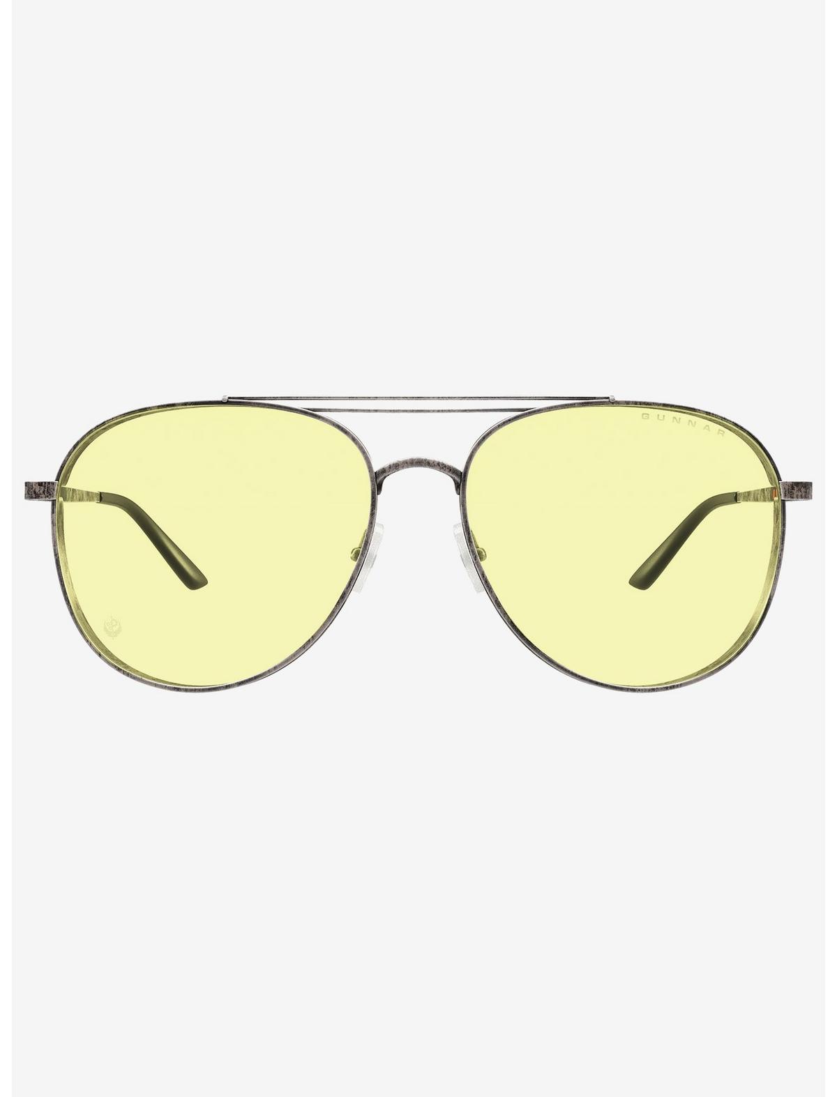 GUNNAR x Fallout Brotherhood of Steel Sun Shift Tint Blue Light Glasses - US 5977
