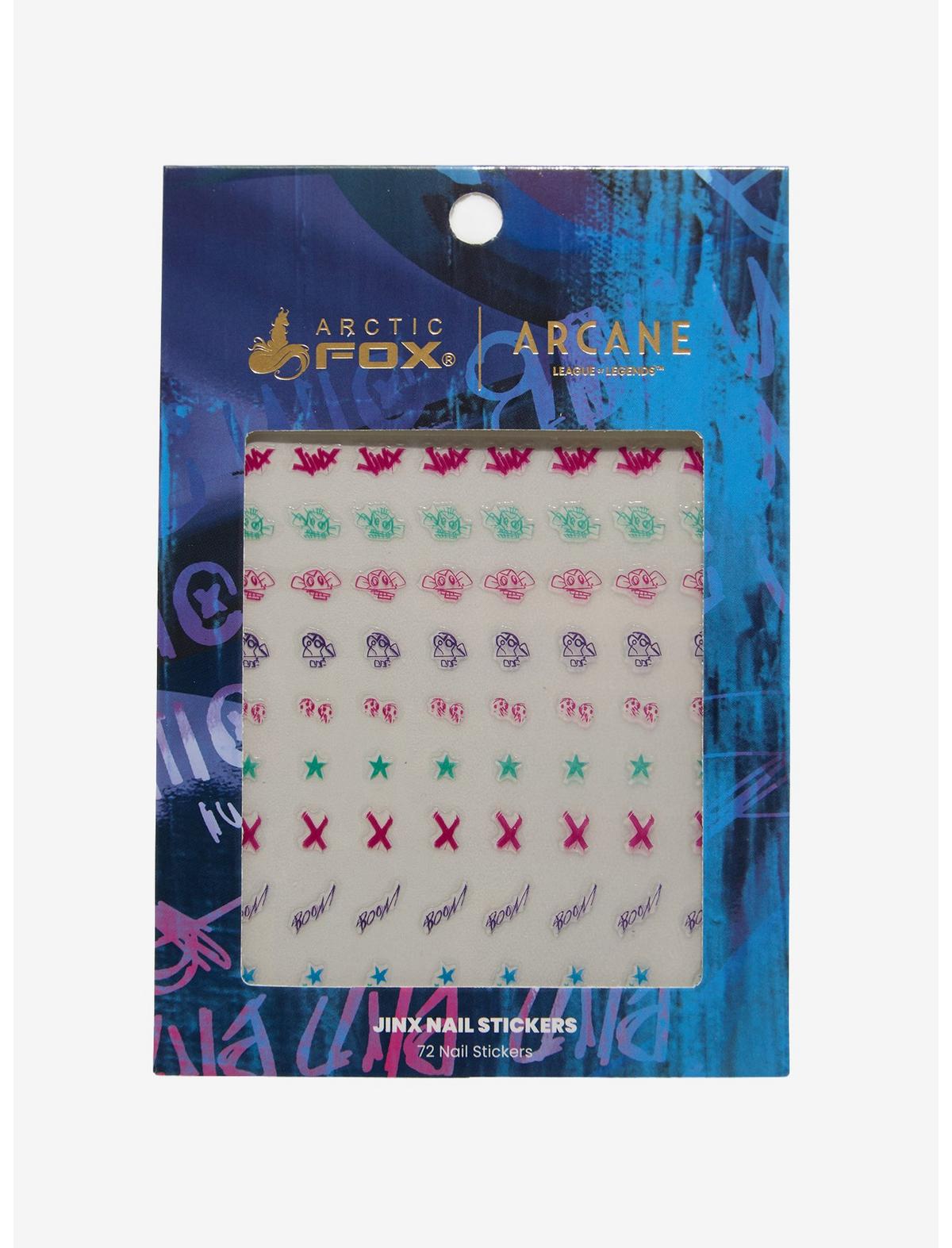 Arctic Fox Arcane Jinx Nail Sticker Sheet - US 4407