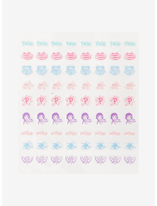 Arctic Fox Arcane Powder Nail Sticker Sheet - US 0854