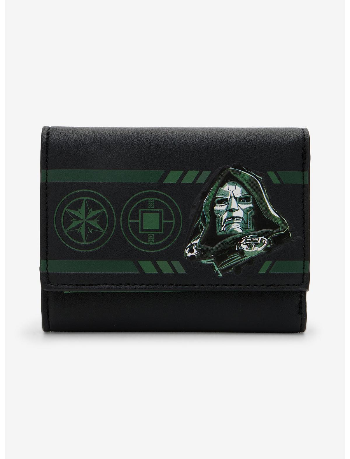 Her Universe Marvel Avengers: Doomsday Doctor Doom Flap Wallet - US 8714