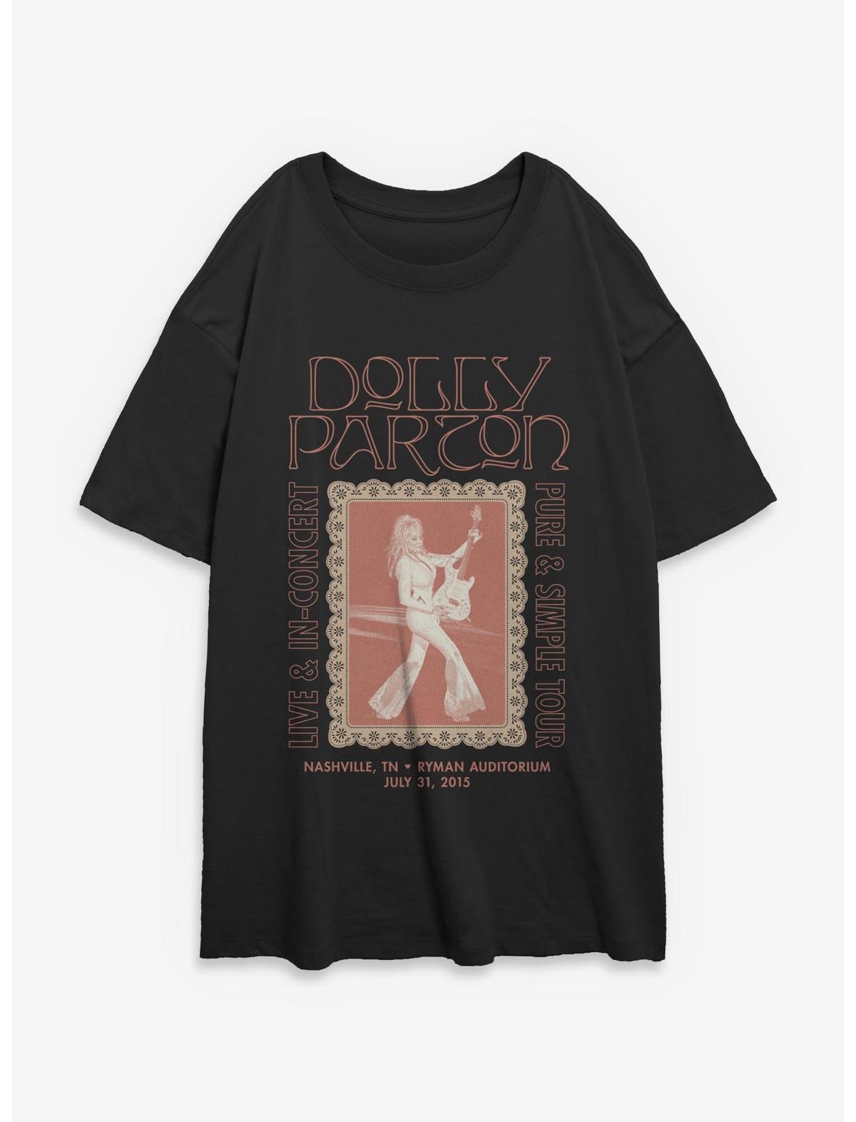 Dolly Parton Pure & Simple Tour Girls Oversized T-Shirt - US 7992
