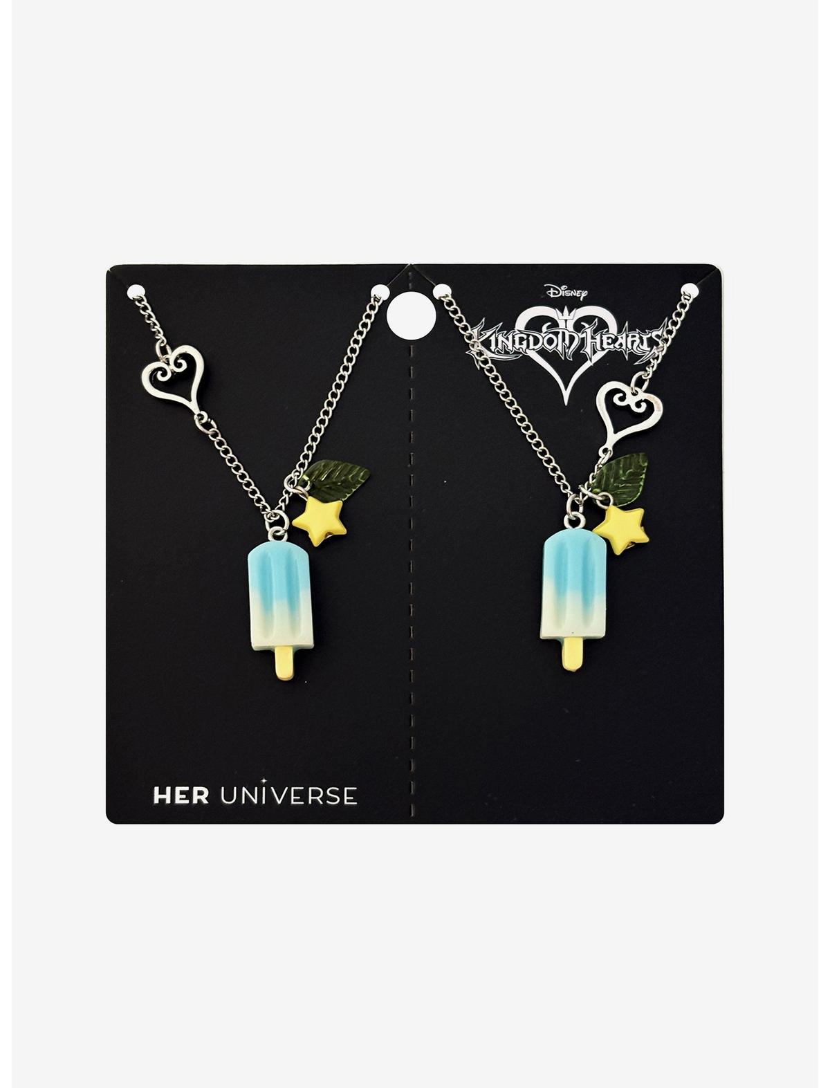 Her Universe Disney Kingdom Hearts Sea Salt Ice Cream Best Friend Necklace Set - US 2739