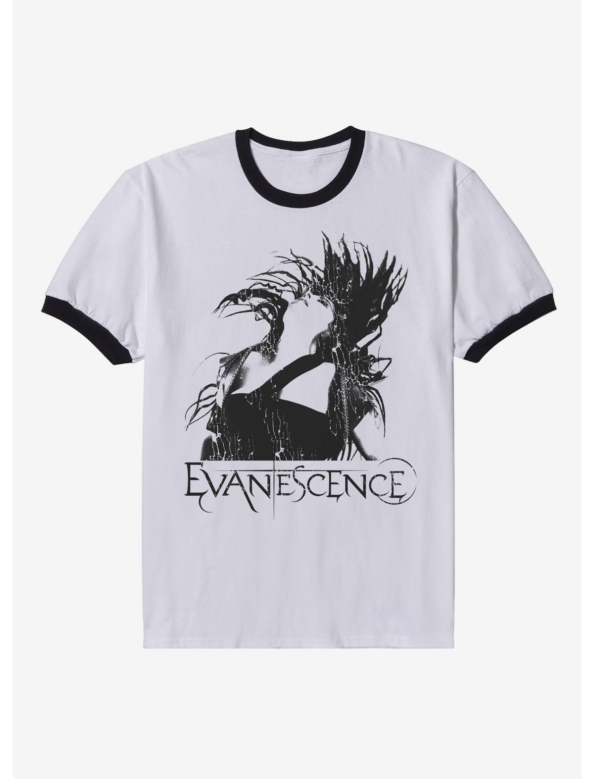 Evanescence Amy Lee Ringer T-Shirt - US 6713