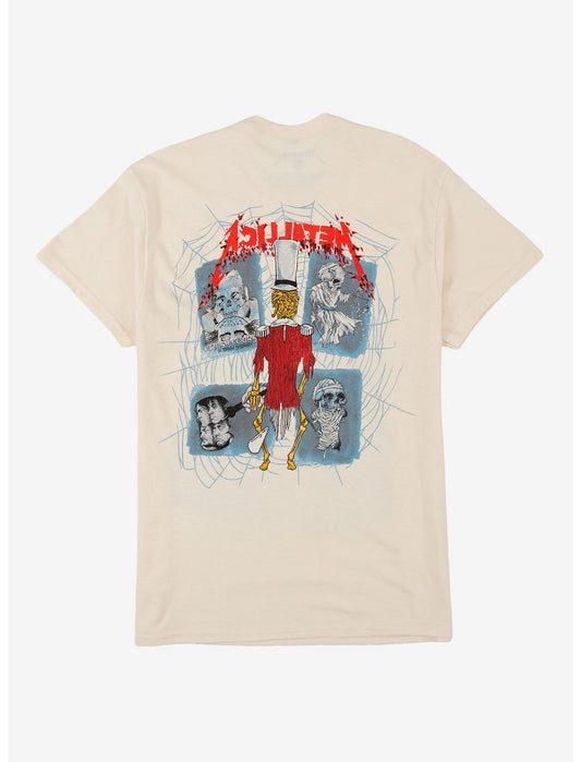 Metallica Skeleton Top Hat T-Shirt - US 8851