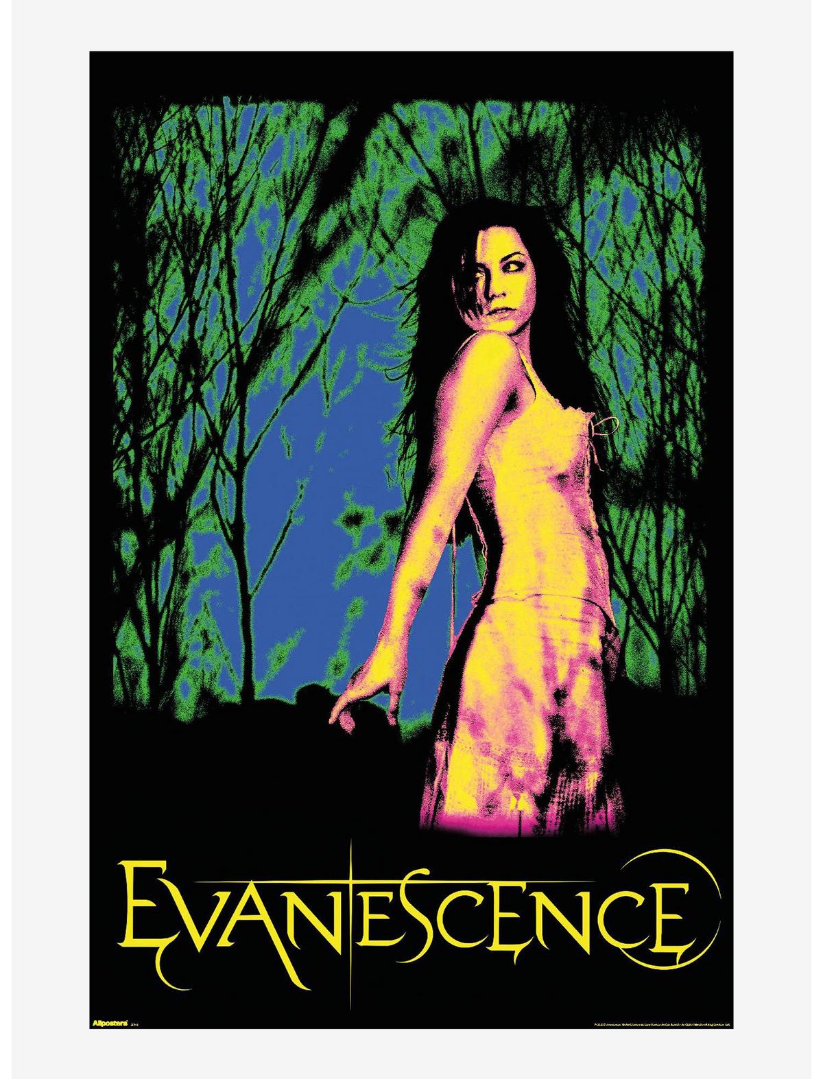 Evanescence Amy Lee Tonal Poster - US 3802