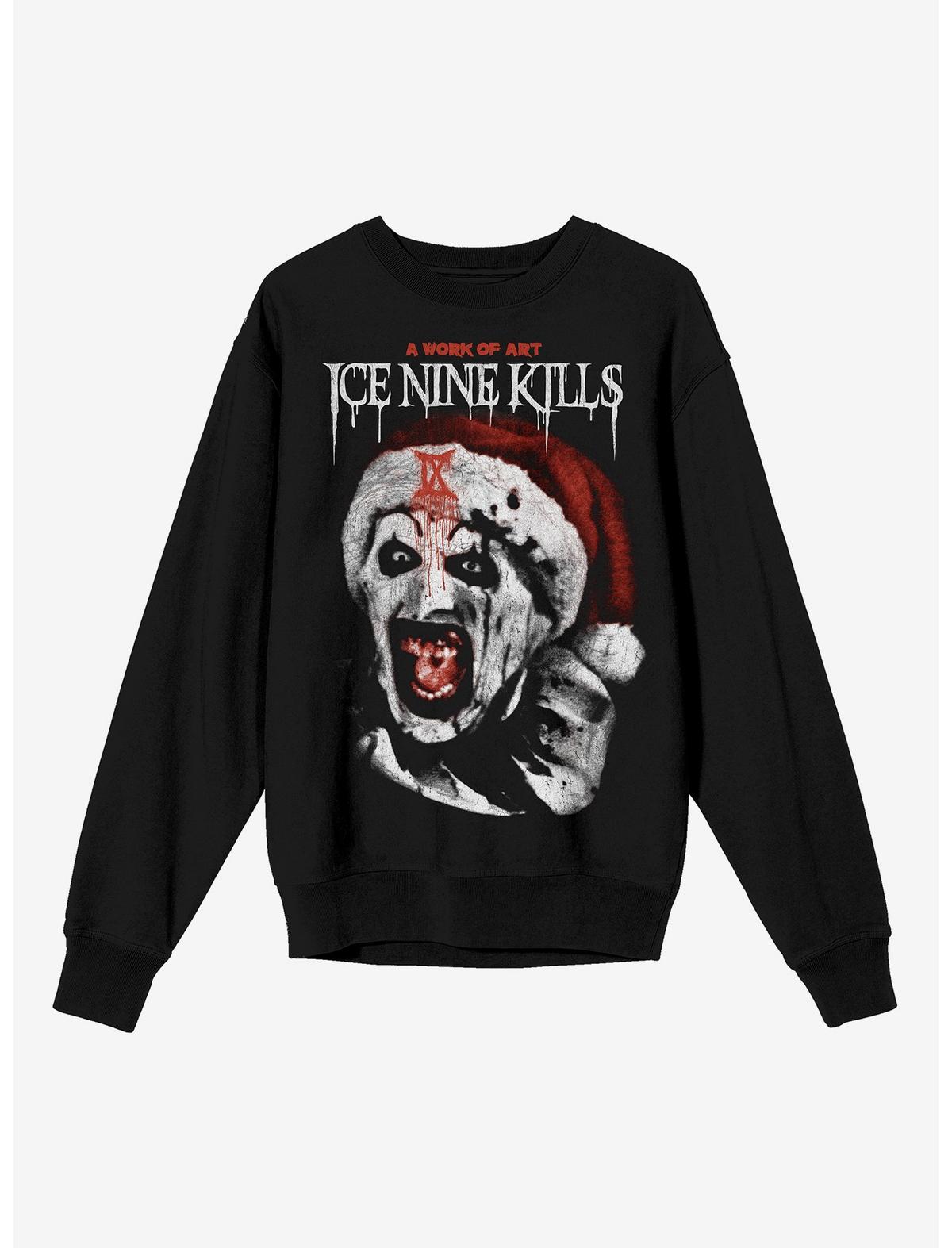 Ice Nine Kills X Terrifier A Work Of Art Sweatshirt - US 8569