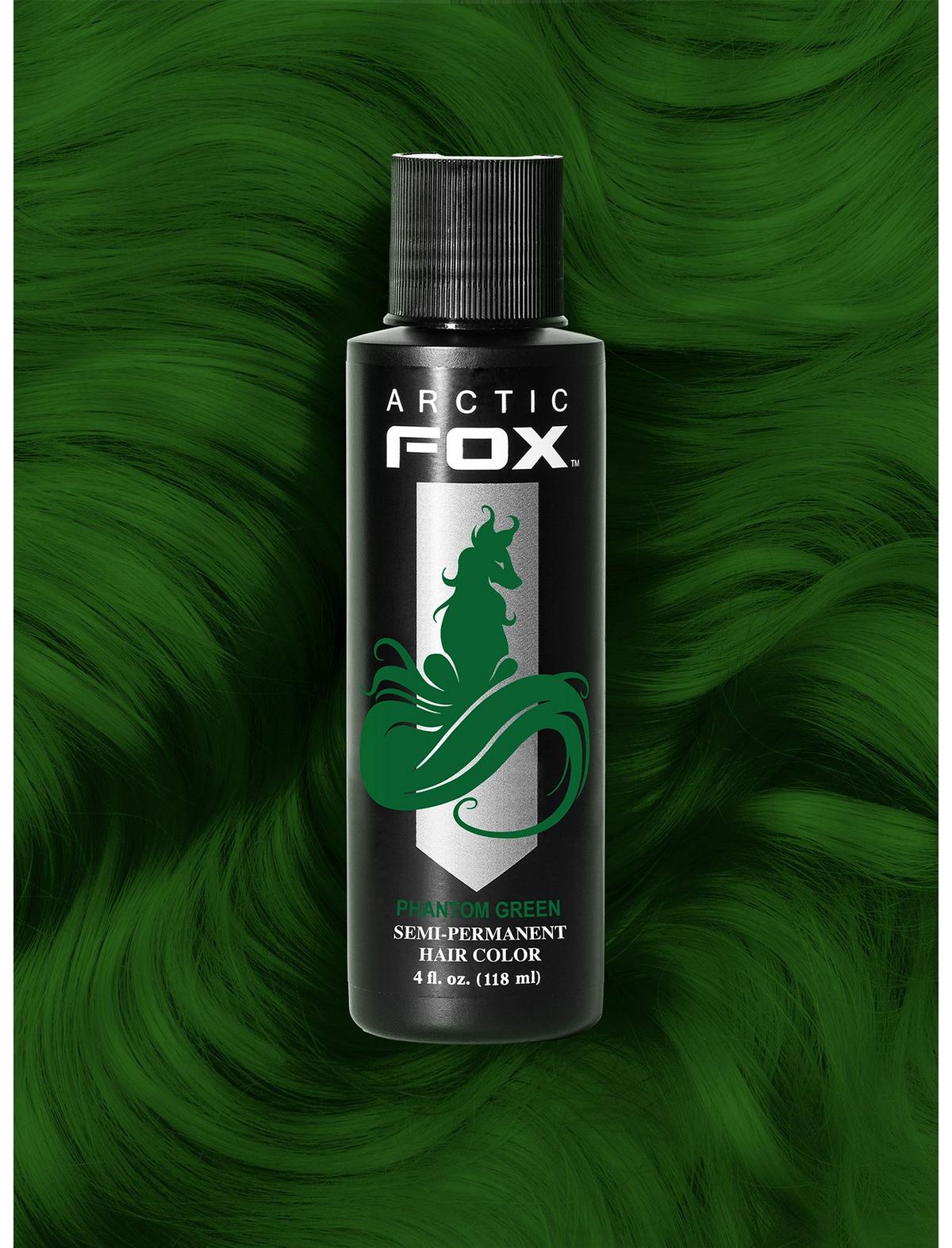 Arctic Fox Semi-Permanent Phantom Green Hair Dye - US 8875