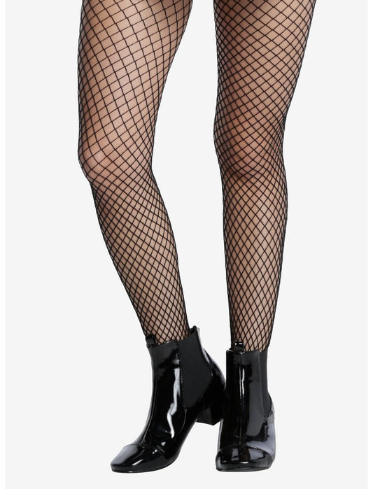 Black Medium Fishnet Tights - US 6292