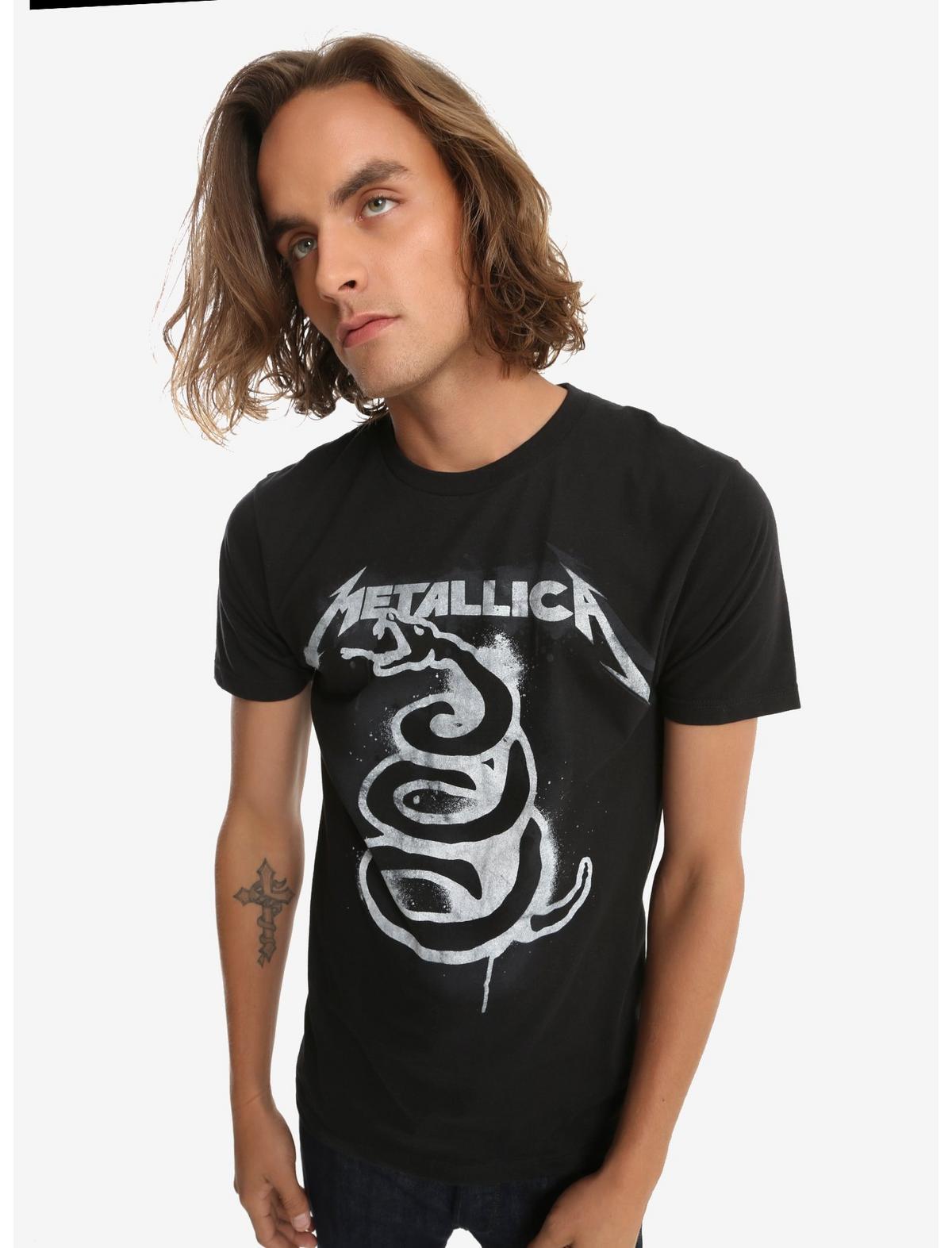 Metallica Black Album Snake T-Shirt - US 0415