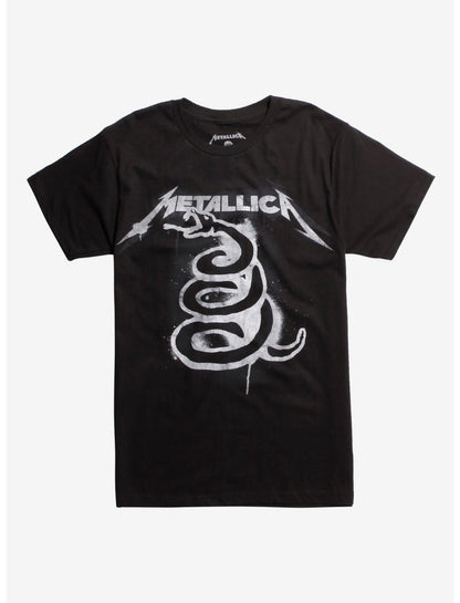 Metallica Black Album Snake T-Shirt - US 0415