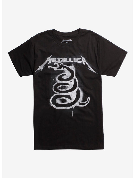 Metallica Black Album Snake T-Shirt - US 0415