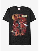 Marvel Deadpool Lady Deadpool How Dare You T-Shirt - US 9916