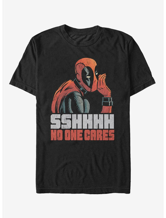 Marvel Deadpool No One Cares T-Shirt - US 1664