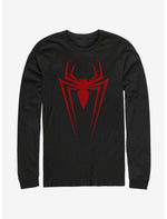 Marvel Spider-Man Long Spider Long-Sleeve T-Shirt - US 7962