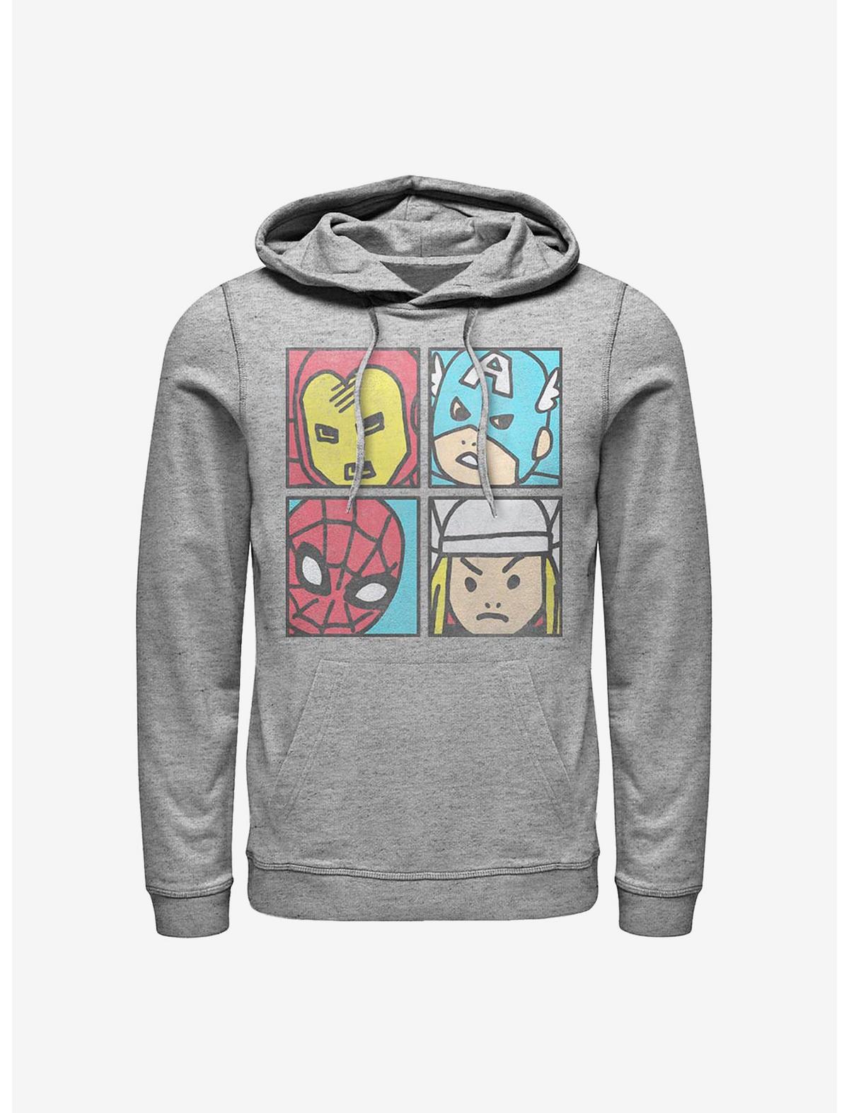 Marvel Avengers Pop Squares Hoodie - US 0793