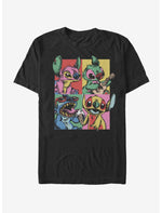 Disney Lilo & Stitch Grunge Stitch T-Shirt - US 7125