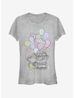 Disney Pixar Up Ellie & Carl Love Up Girls T-Shirt - US 8355