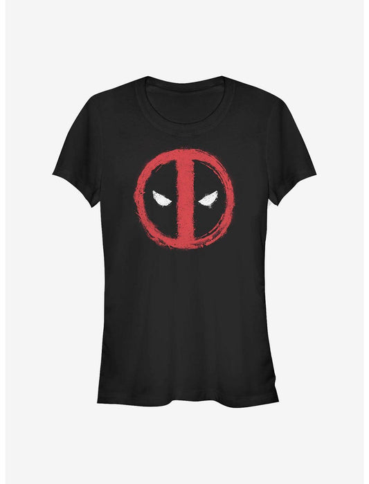 Marvel Deadpool Chalk Deadpool Girls T-Shirt - US 8237