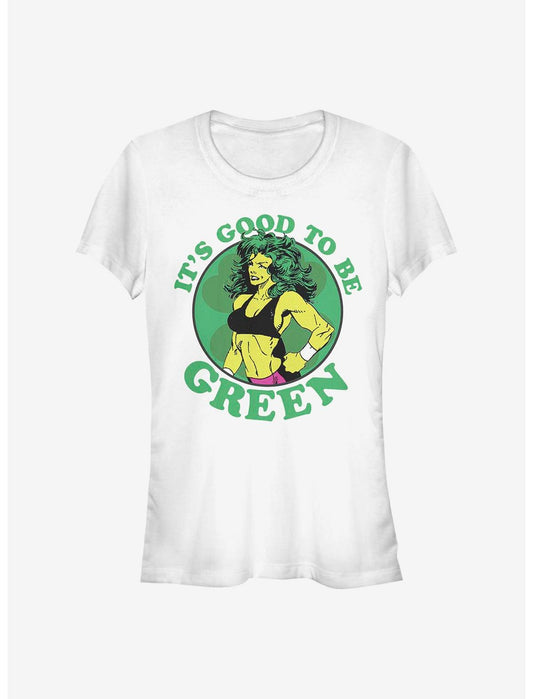 Marvel The Hulk She Hulk Green Girls T-Shirt - US 7666