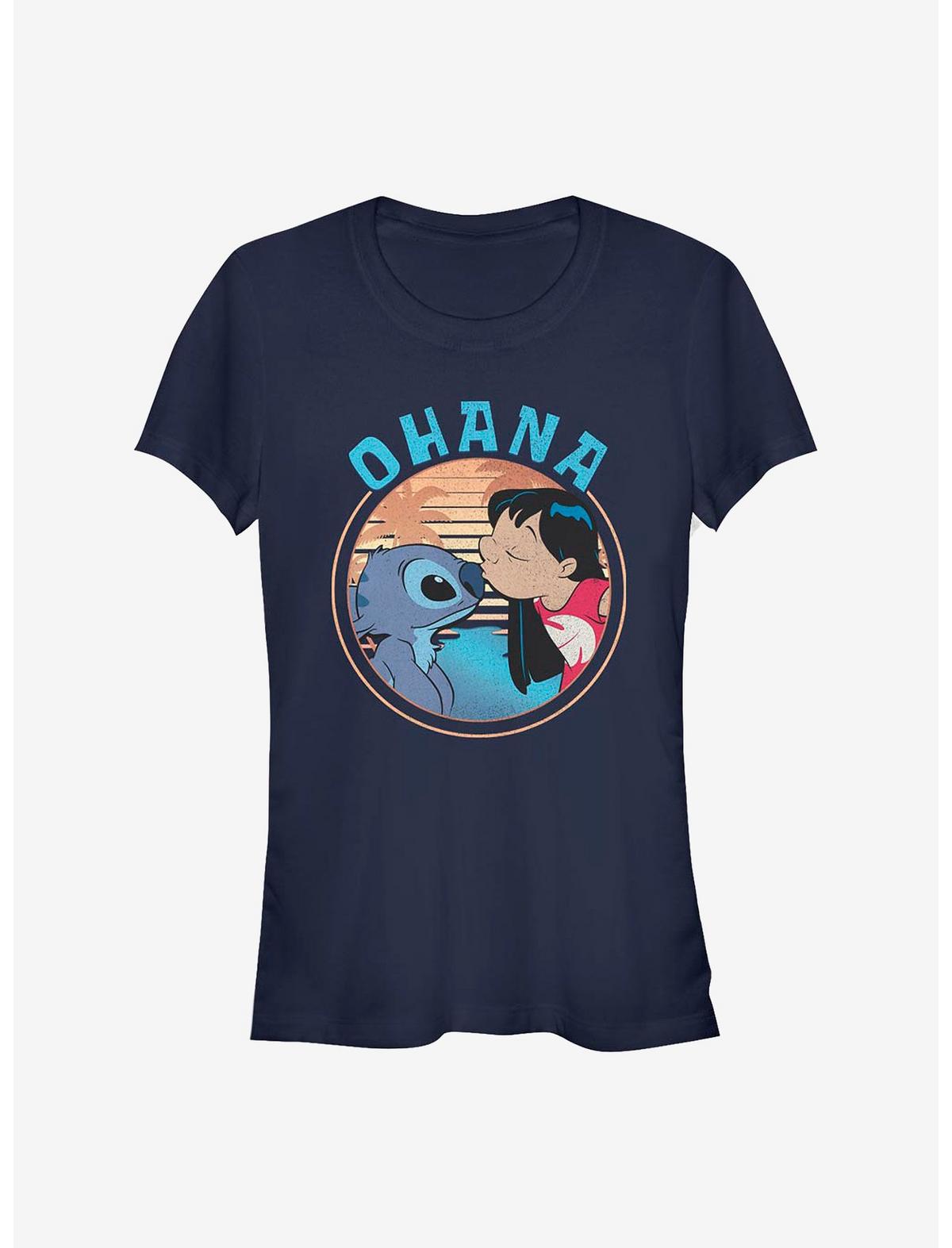 Disney Lilo & Stitch Lilo And Stitch Ohana Girls T-Shirt - US 2553
