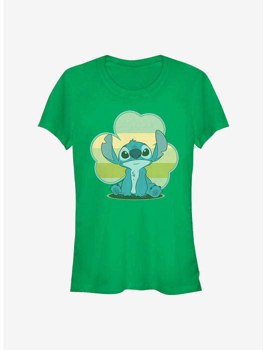 Disney Lilo & Stitch Lucky Stitch Girls T-Shirt - US 7455