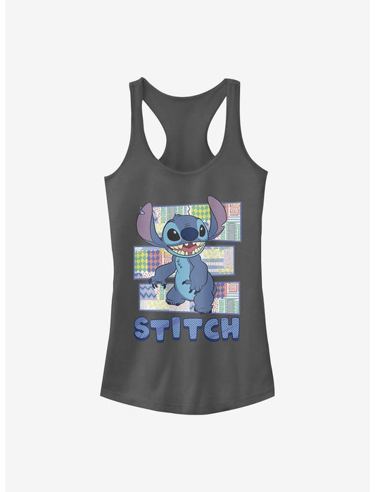 Disney Lilo & Stitch Character Shirt With Pattern Girls Tank - US 5031