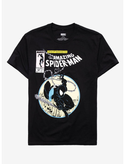 Marvel The Amazing Spider-Man Comic Book Cover T-Shirt - US 3929