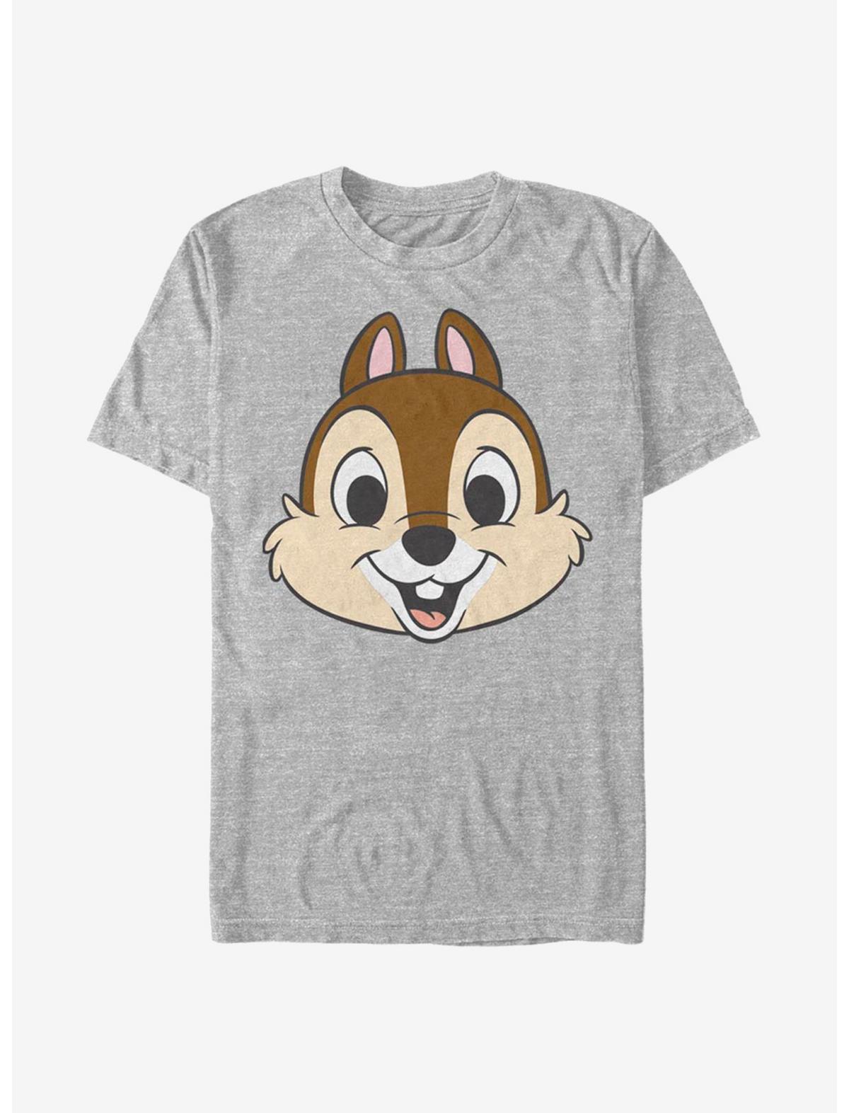 Disney Chip N' Dale Chip Big Face T-Shirt - US 4034