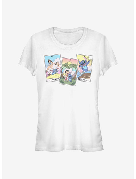 Disney Lilo & Stitch Lilo Stitch Tarot Girls T-Shirt - US 1742