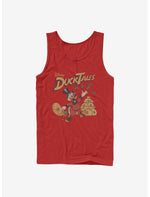 Disney Ducktales Scrooge Throwing Dollars Tank - US 0042