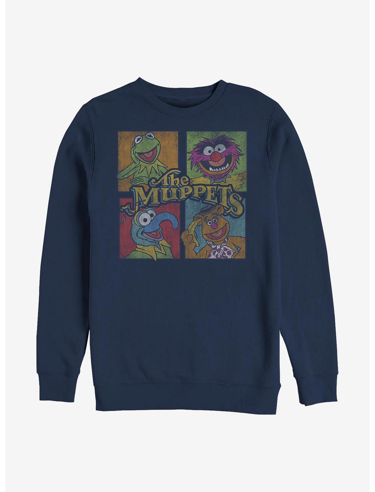 Disney The Muppets Muppet Square Crew Sweatshirt - US 8907