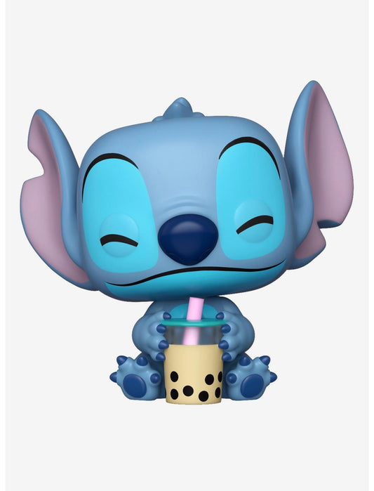 Funko Disney Lilo & Stitch Pop! Stitch (With Boba) Vinyl Figure Hot Topic Exclusive - US 9156