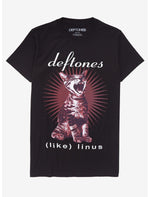 Deftones Like Linus Album Cover Boyfriend Fit Girls T-Shirt - US 9553