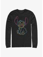 Disney Lilo & Stitch Neon Stitch Long-Sleeve T-Shirt - US 5508