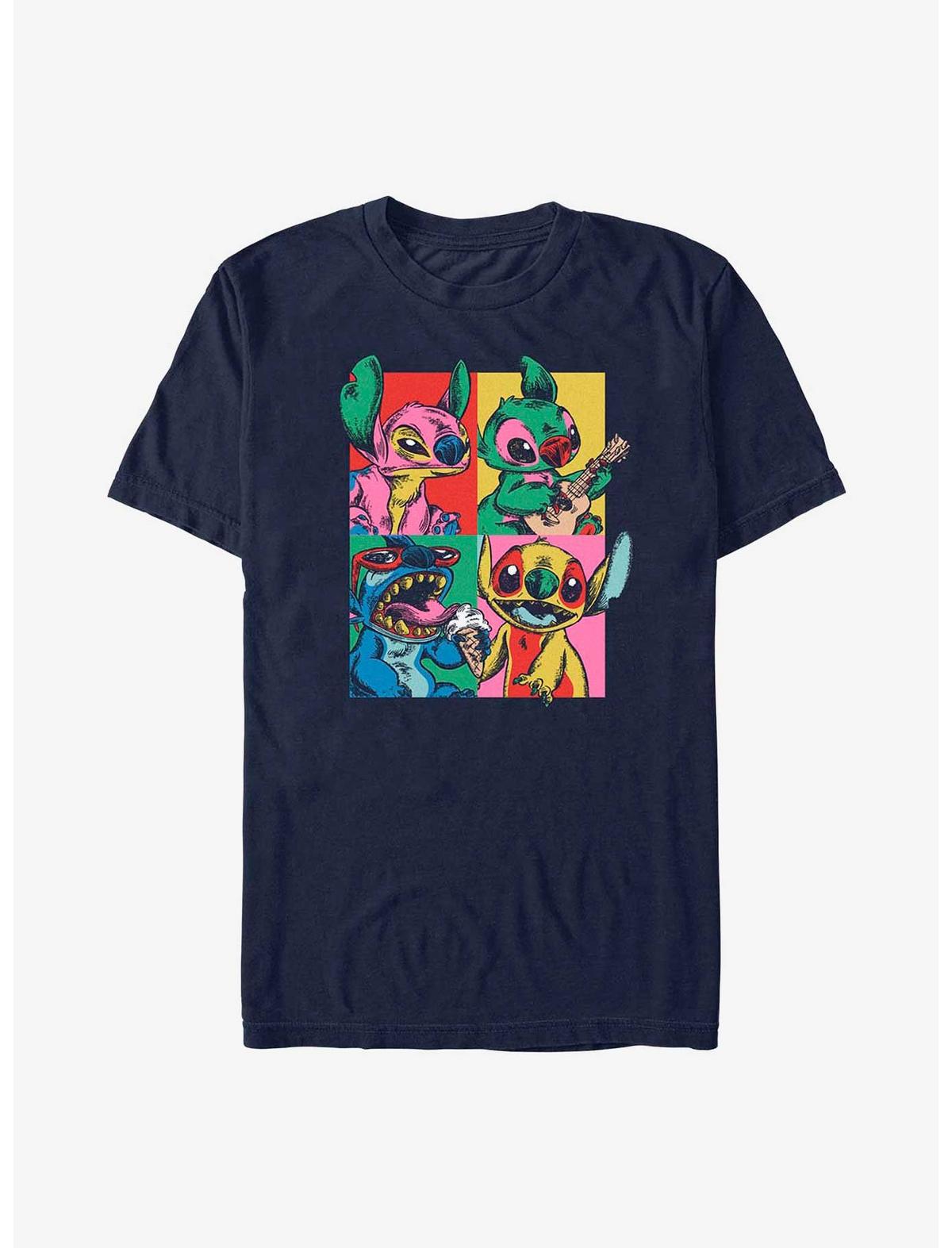 Disney Lilo & Stitch Grunge Stitch T-Shirt - US 5476